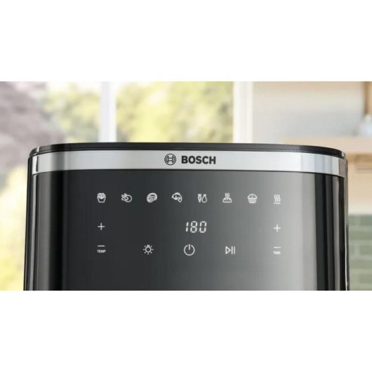 Freidora de Aire Bosch MAF671B0 con Ventana 7,2 L 1800 W