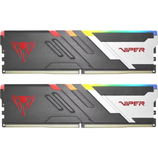 Memoria RAM Patriot Viper Venom RGB 32GB 2x16GB DDR5 6000MHz CL28 AMD EXPO Nero