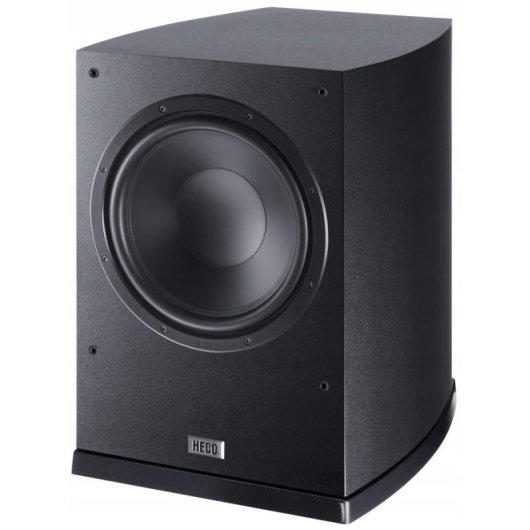 Altavoz subwoofer Heco activo 100 W RMS con diseño moderno y control ajustable