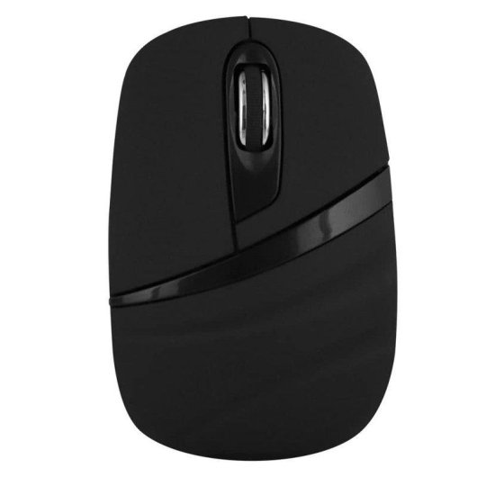 Ratón TnB MWPOKETBK Inalámbrico RF 1600 DPI Negro Ambidextro