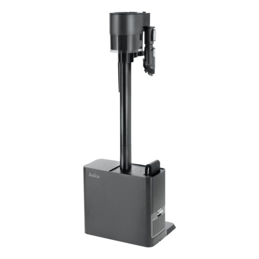 Aspirador sem Fios Amica VMB Zonda Turbo 600W 60 min HEPA 0,3L Preto Azul