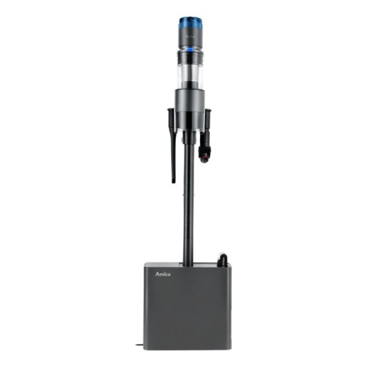 Aspirador sem Fios Amica VMB Zonda Turbo 600W 60 min HEPA 0,3L Preto Azul