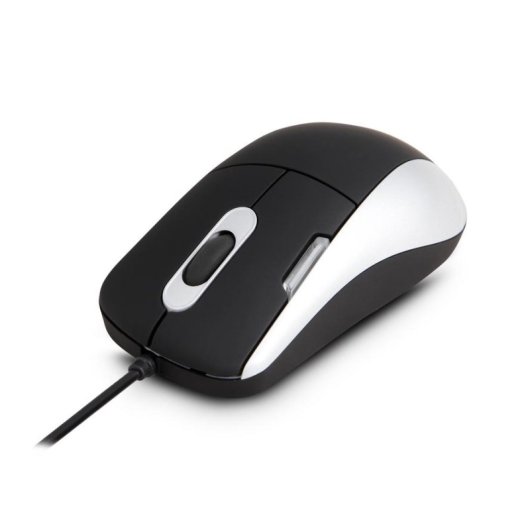 Ratón Urban Factory DSM01UF USB Óptico 800 DPI Preto Ambidestro Cabo 1,5 m