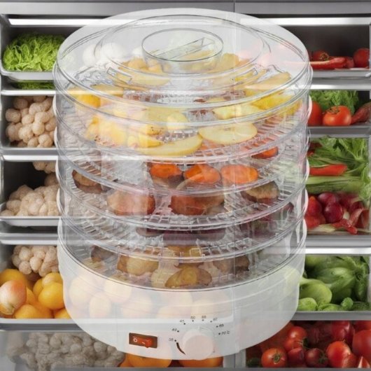 Déshydrateur alimentaire Niewiadów 970.02 600W 5 plateaux régulation température