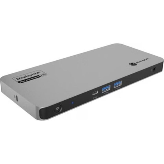 Docking Station Icy Box IB-DK7402-C31 USB-C 12 Puertos 140W 8K HDMI Ethernet 2.5G