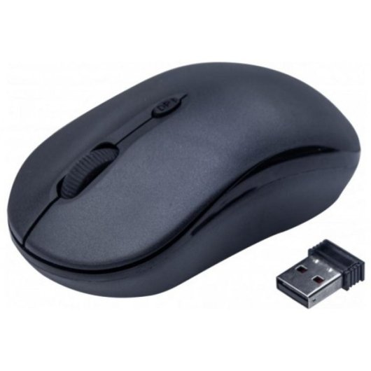 Maus CUC Exertis Connect M220W RF kabellos 1600 DPI Schwarz Ambidextrous