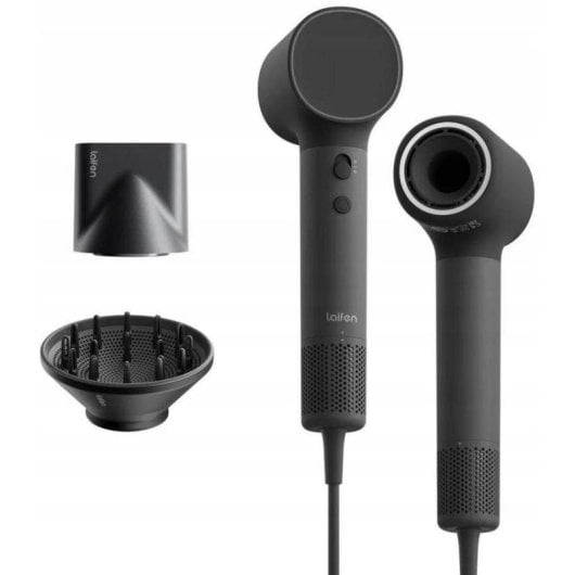 Secador de Cabelo Iónico Laifen Neo 1500W 3 Temperaturas 2 Velocidades com Difusor Preto
