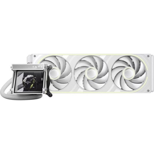 Refrigeration Liquide TRYX L-H360A-DM3M-G0W 360 mm 3 Ventilateurs ARGB Blanc