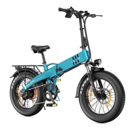 Bicicleta Eléctrica Pixar F2 250W 48V 15Ah Freno Disco Verde