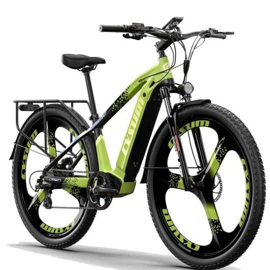 E-Bike Cysum Speedy 29" 500W 48V 15Ah Offroad-Reifen Grün