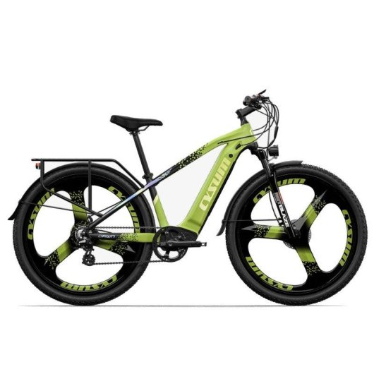 E-Bike Cysum Speedy 29" 500W 48V 15Ah Offroad-Reifen Grün