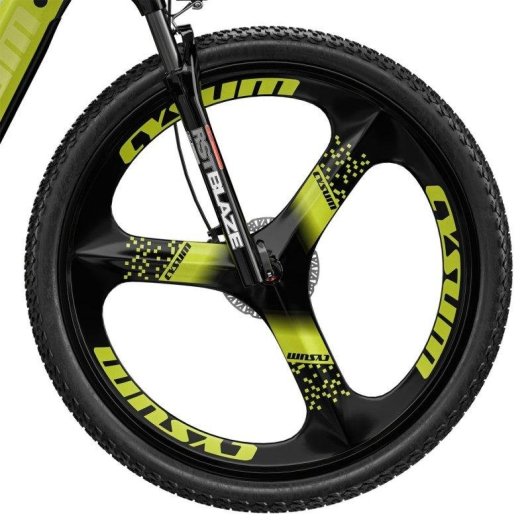 E-Bike Cysum Speedy 29" 500W 48V 15Ah Offroad-Reifen Grün