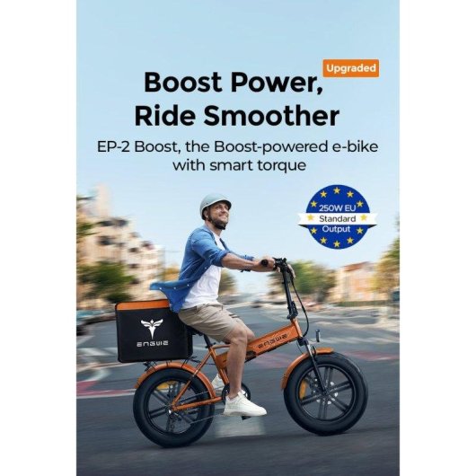 Bicicleta Eléctrica Plegable ENGWE EP-2 Boost 250W 624Wh 20x4.0