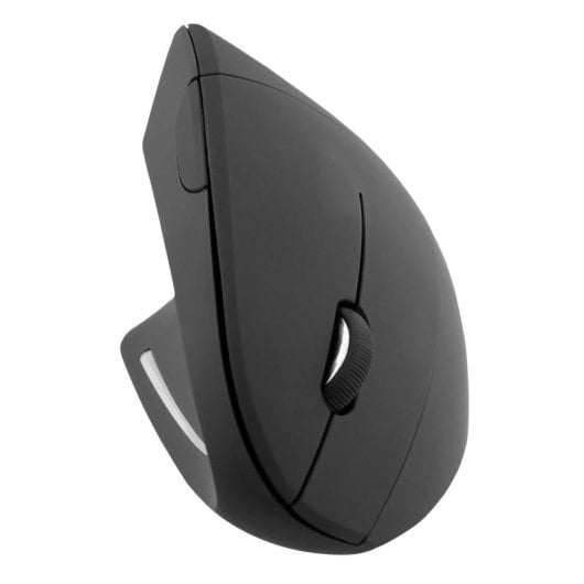 Ratón TnB MWERGOVLEFT inalámbrico vertical 1600 DPI negro 6 botones