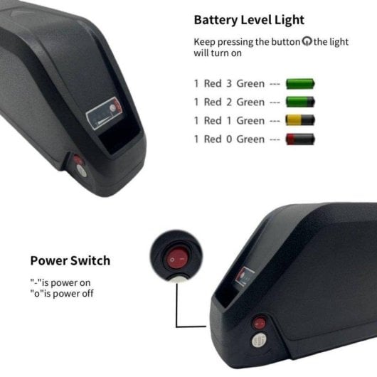 Batterie Tourup Hailong 149b 48V 30Ah BMS 30A Noir