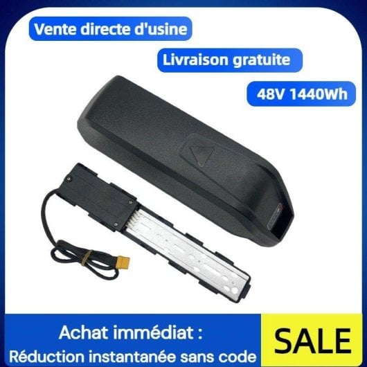 Batterie Tourup Hailong 149b 48V 30Ah BMS 30A Noir