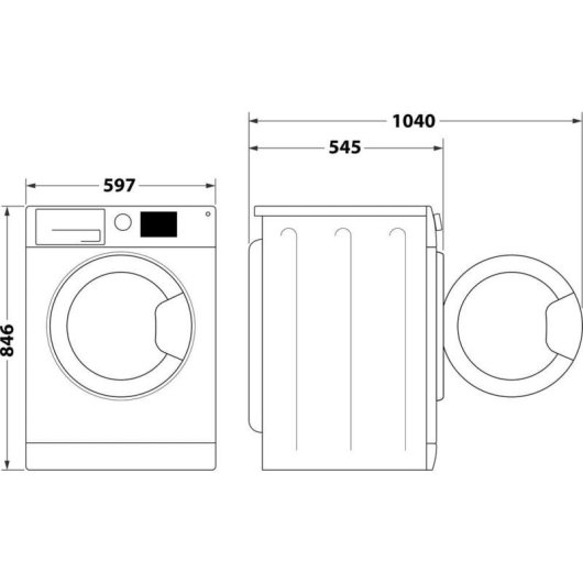 Secadora de condensación Whirlpool WSD 74 WBB PL 7 kg Clase energética C con bomba de calor
