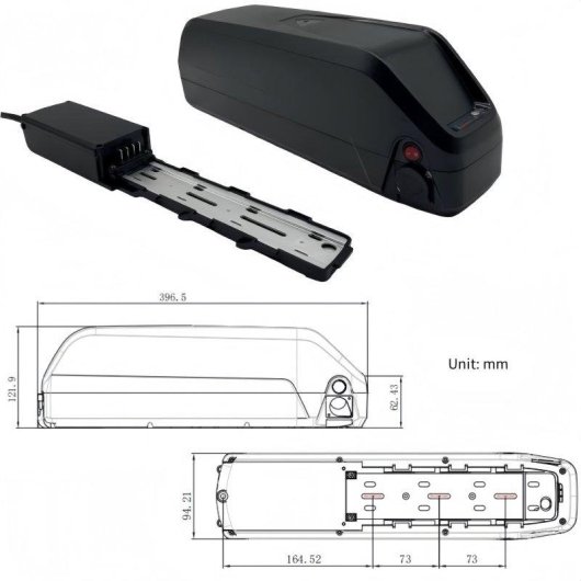 Batería Bicicleta Eléctrica Tourup Hailong 097 48V 15Ah