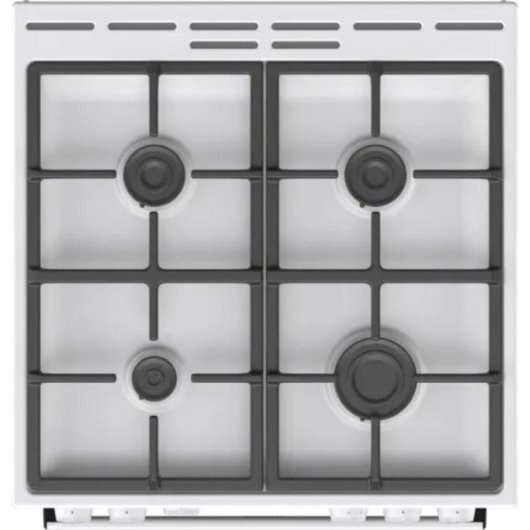 Cocina Independiente Gorenje GG6A10WFFM Blanca Gas Horno 72 L 4 Fuego