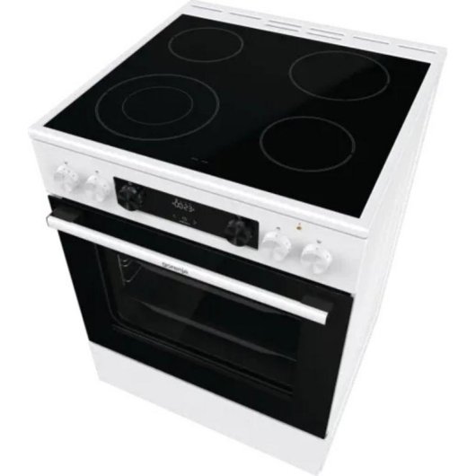 Cocina independiente Gorenje GECS6C70WC Cerámica 71L AirFry AquaClean