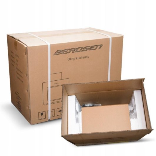 Campana extractora Berdsen BE-10A Pochłaniacz 50 cm con filtro e LED