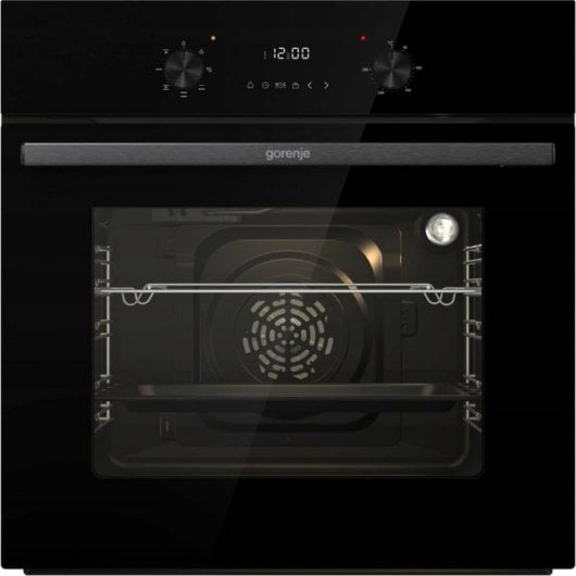 Horno Multifunción Gorenje BO6635E01BG 61L 60cm Limpieza Manual A con Grill Negro