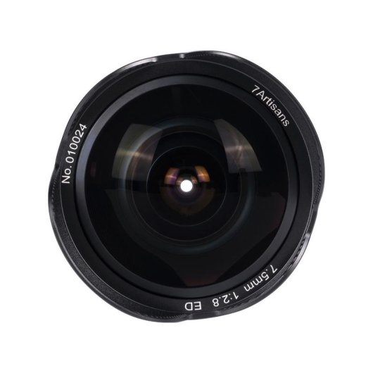 Objetivo 7Artisans 7.5mm F2.8 II 7 hojas Sony E Montura Bayoneta Manual