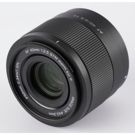 Objectif Viltrox AF 40 2.5 FE 40 mm Sony E sans stabilisation