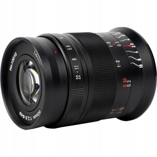 Objetivo 7Artisans 60 mm f/2.8 MKII 60 mm sin estabilización Montura Micro Four Thirds