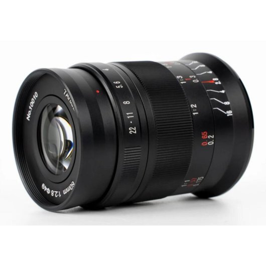 Objetivo 7Artisans 60 mm f/2.8 MKII 60 mm sin estabilización Montura Micro Four Thirds