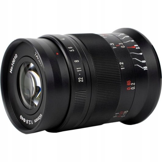 Objectif 7Artisans 60 mm f/2.8 MKII Sony E Macro Manuel