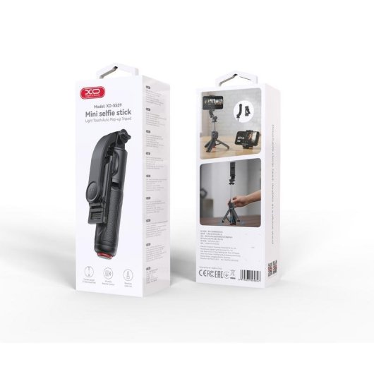 Bastão Selfie XO SS39 Bluetooth Tripé 70 cm