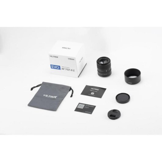 Objetiva Viltrox 75mm f/1.8 EVO Montagem Nikon Z APS-C