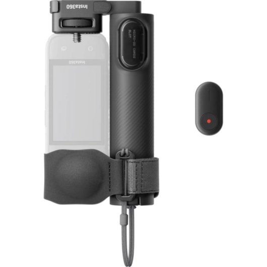 Palo para selfies Insta360 plegable 2 en 1 con mando remoto para X4/X5