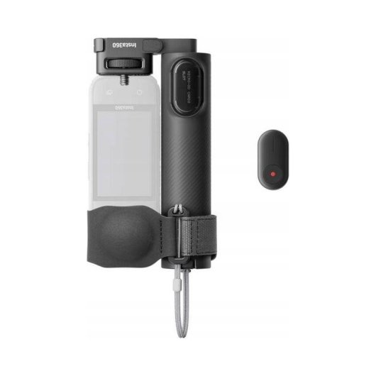 Palo para selfies Insta360 plegable 2 en 1 con mando remoto para X4/X5