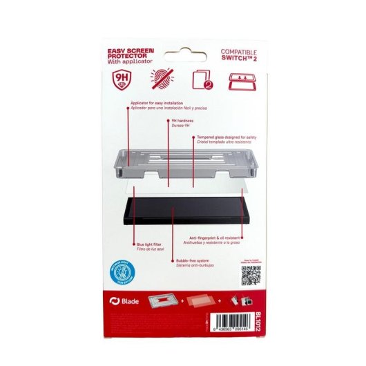 Protector de pantalla Blade Easy Anti Luz Azul Nintendo Switch 2