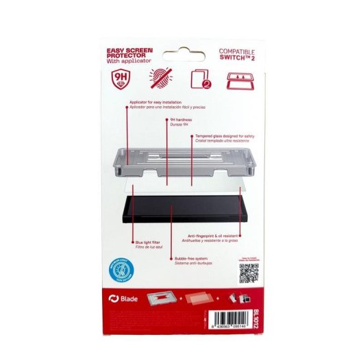 Protector de pantalla Blade Easy Anti Luz Azul Nintendo Switch 2