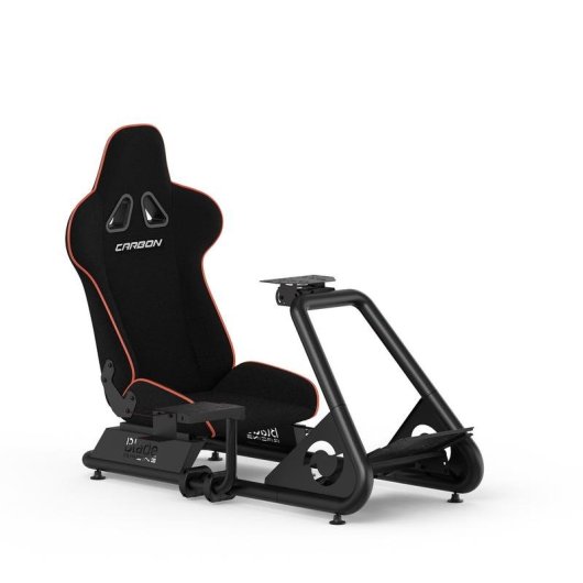 Cockpit Racing Blade Gaming Carbon Asiento Fibra de Carbono Base Regulable
