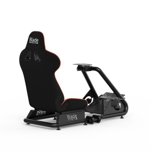 Cockpit Racing Blade Gaming Carbon Asiento Fibra de Carbono Base Regulable