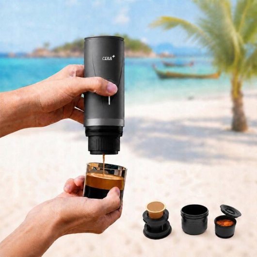 Cafetière expresso portable CERA+ PCM03 80 ml 20 bars sans fil
