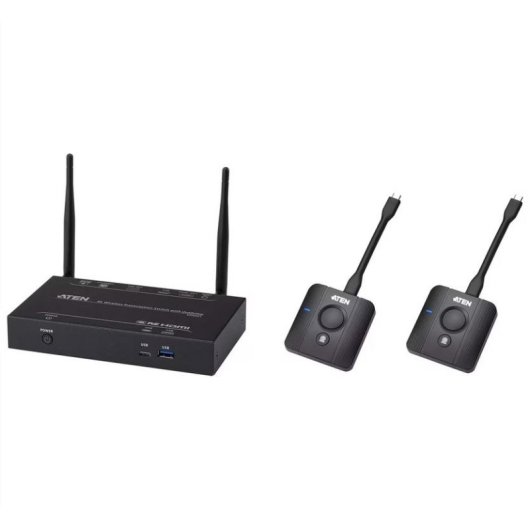Kit Commutateur Présentation Sans Fil Aten VP2021KIT 4K Vue Quad