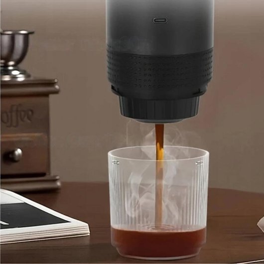 Cafetière à capsules portable Wacaco Nanopresso 0,08 L 18 bars noire