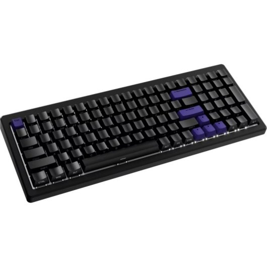 Teclado Ducky Cushion 98 mecánico gaming con RGB y Bluetooth 5.0 USA