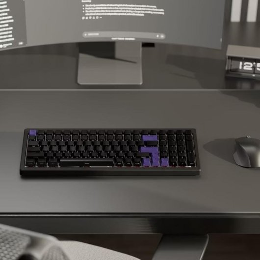 Teclado Ducky Cushion 98 mecánico gaming con RGB y Bluetooth 5.0 USA