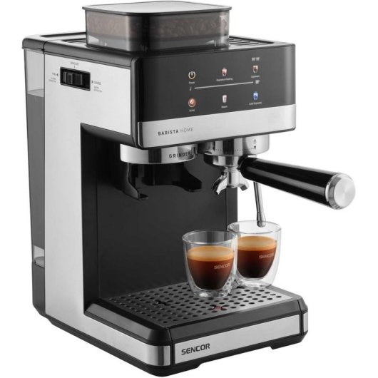 Cafetera Espresso Sencor SES 5000SS 1,8 L 20 bares con molinillo integrado