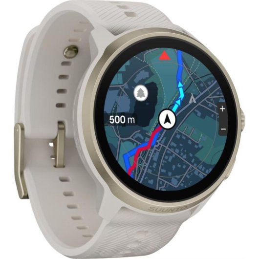 Suunto Run 2 Bluetooth GPS 46mm Gris Bracelet Silicone Taille Unique