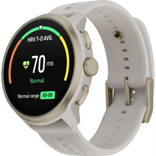 Suunto Run 2 Bluetooth GPS 46mm Gris Bracelet Silicone Taille Unique
