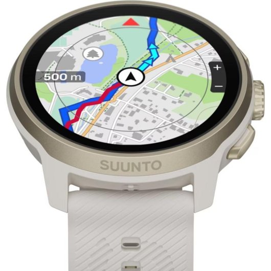 Suunto Run 2 Bluetooth GPS 46mm Gris Bracelet Silicone Taille Unique