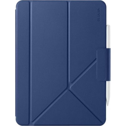 Hülle Pitaka MagEZ Folio 3 für iPad Air 11 Standfunktion Blau