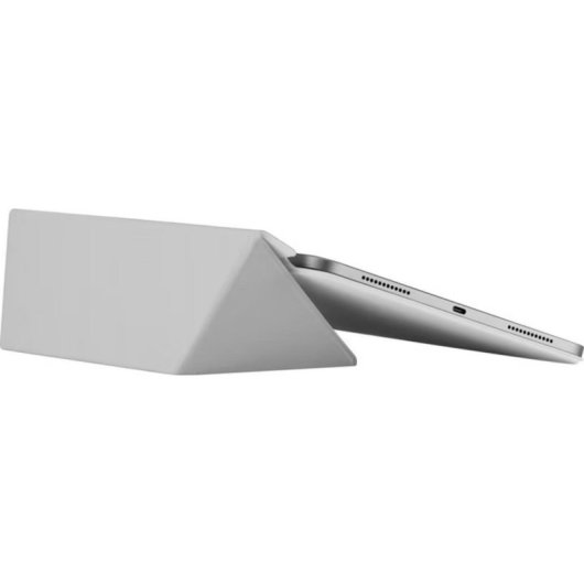 Tablet-Hülle Pitaka MagEZ Folio 3 für iPad Air 11 weiß aus Kunstleder
